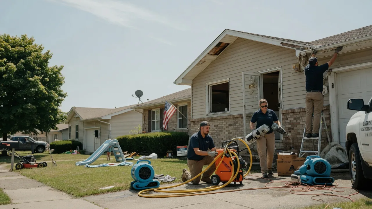 Water Damage Restoration in Demotte, IN near me